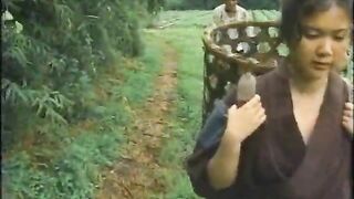 Rough Sex with Rural Asian Girl 18+ in Rice Field Villages