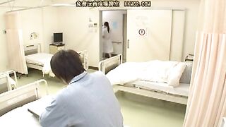 Sexy Hospital Nurse Performs Secret Erotic Acts on Sick Patient