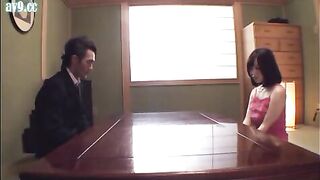 Neglected Nippon MILF Seduces StepBrother-in-Law with Her Pussy