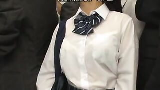 Unexpected Erection Surprises Scared Girl 18+ on Bus Ride