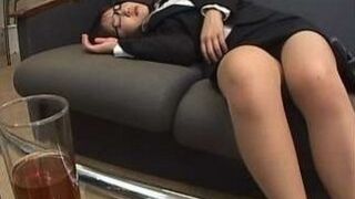 Sexy Secretary's Dream Job Turns Into Twisted Night With Boss