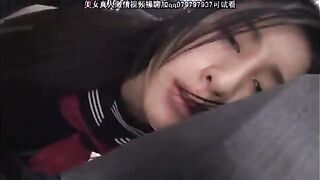 Innocent Girl 18+'s Agonizing Pleasure on a Crowded Train