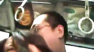 JAV Porn Video - Hot Encounter With Sexy Rider On Crowded Bus