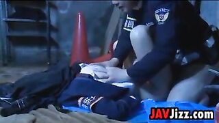 Sadistic Cop Roughly Exploits Injured Woman in Intense XXX Scene