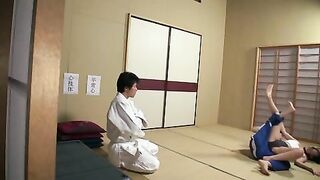 Judo Master Turns sensual training session into steamy seduction