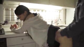 Wife Finds Pleasure with Lusty Friend After Nippon Husband Betrayal