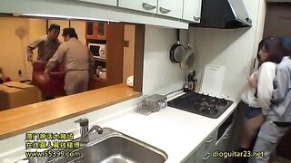 JAV Wife Takes on Husband with Scintillating Office Sex