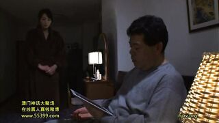 Oriental Housemaid's Fearful Night Ends in Passionate Encounter with Boss