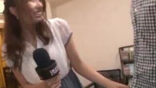Horny Hostess Alice Miyuki’s Wild Interview Turns Steamy