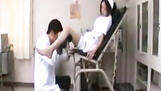 Naughty Nurse Surprise Exam Turns Into Steamy Gino Sex Session
