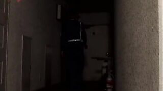 Naughty Oriental Cop Gets Roughly Punished On Duty