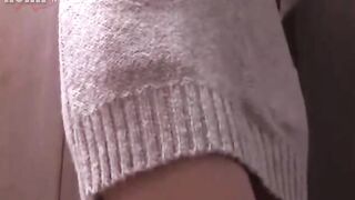 Caught StepBrother's Wife Secretly Masturbating Her Pussy