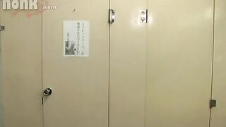 Innocent Japanese OL Gets Wild in Steamy Bathroom Sex Romp