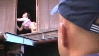 Taboo Japanese StepBrotherly Love Threesome Explodes with Passion