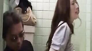 Toilet Sex with a Stunning Oriental Beauty