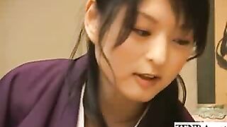 Caressing Beauty Gives Seductive Handjob - JAV XXX Tube