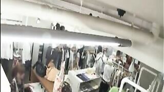 Breast Prank at JAV Shop Caught on Camera!