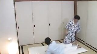 Massage Therapy Turns Steamy with Hot Asian Babe