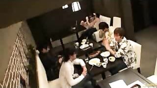 Sexy Asian Teen 18+ Engages in Public Porn Scene at Restaurant