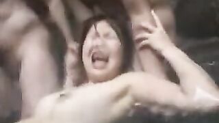 Helpless JAV Girls 18+ in Spa Center Nightmares
