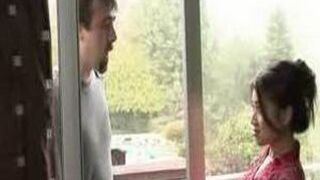 Unexpected Visitor Ignites Passion in Sexy Asian Housewife