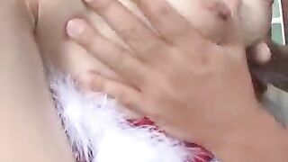 Stunning Japanese beauty in sexy attire gets fucked hard