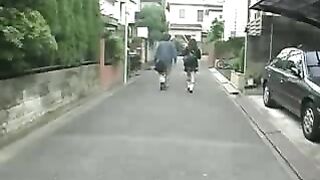 Reluctant Japanese Girl 18+ Engages in Steamy Sex with Insistent Partner