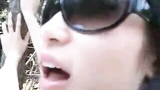 Asian Beauty Enjoying Steamy Sex on the Sandy Beach