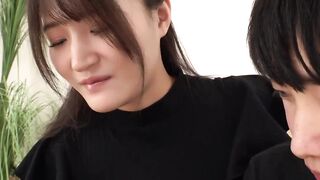 Japanese Milf in Stockings Shows off for Big Cock Foot Job