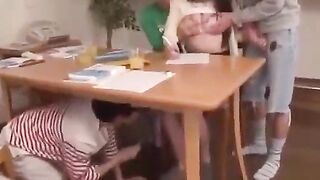 Risky Sex – Asian Teacher’s Taboo Lesson Gets Intense