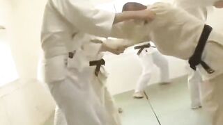 Hairy Japanese Judo Teacher Joins Thrilling Threesome Action