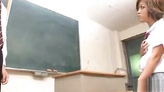 Japanese Teen 18+ Fetish – Student Fucks Teacher in Steamy Asian Porn