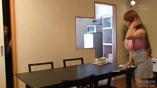 Daddy Watches Japanese Beauty Hitomi Tanaka Change Clothes Seductively