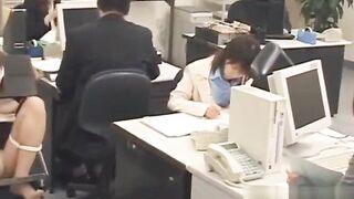 Bound Japanese Office Lady in Bandages Submits to Harsh BDSM Pleasure