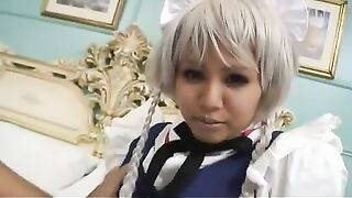 Japanese Cosplay Queen Enjoys Extreme Pleasure Sessions
