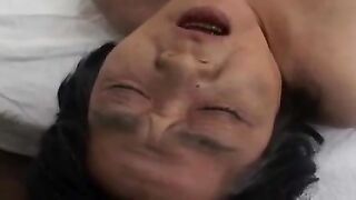 Hot Granny-San in Intense Erotic Action!