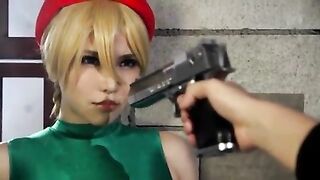 Japanese Cosplay Hottie Sucking and Fucking with Titty Fucking Animation