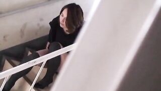 Japanese MILF Masturbates Outdoors for an Eye-Popping Orgasm