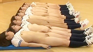 Horny Japanese Gym Teacher Sizzles in Steamy Classroom Stoppage