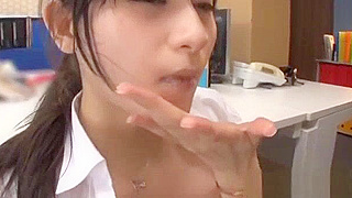Horny Japanese Babe Mira Tamana Shot Reveals Her Wet Pussy!