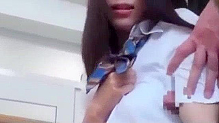 Japanese Gets Pounded in Classroom by Horny Teacher