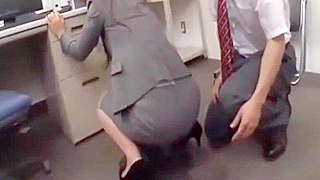 Desperate Japanese Teacher Finds X-Rated Surprise During Bathroom Break