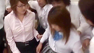 Japanese Teacher's Forbidden Fetish – Seducing Her Students!