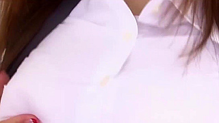 Passionate Japanese Teacher Enjoys Sensual Solo Playtime