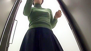 Naughty Office Ladies Exposed During Sexy Locker Room Change-Up Voyeur Style!