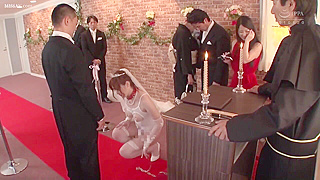 Shy Japanese Bride Gets Dominated and Degraded on Her Wedding Day!