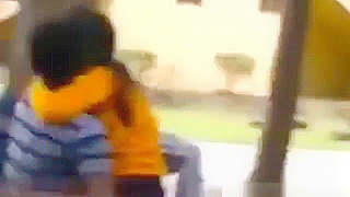 Pakistani Indian Couple Enjoy Hot Public Sex on Park Bench