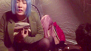 Relaxed Camp JAV Session with Dreamy Jap Cosplay Babe