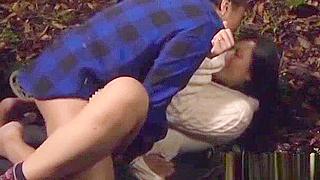 Hot JAV Mature BabeCaught Masturbating Outdoors in Public