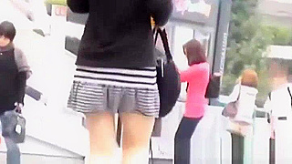 Secretly Filmed Japanese Pornstar Outdoors in Public - Must See!
